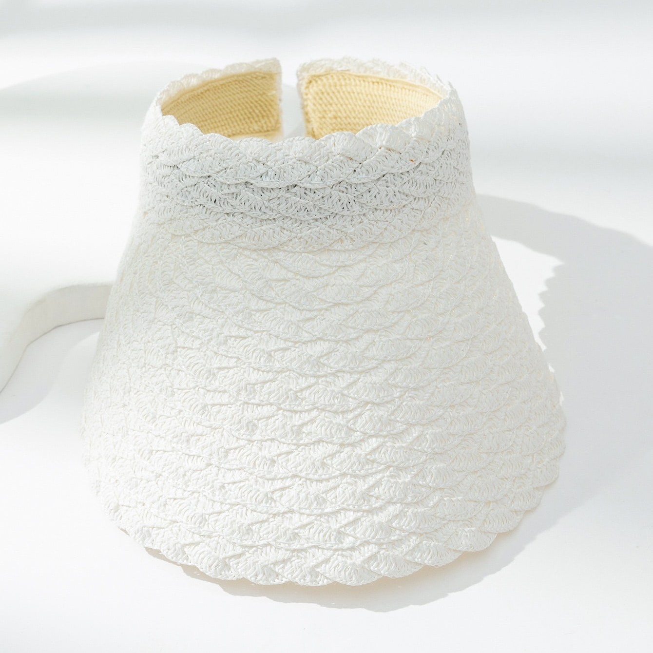 Summer And Spring Women's Wide-brimmed Sun-protective Casual Straw Hat Suitable For Outdoor Travel, Mountain Climbing And Daily Commuting