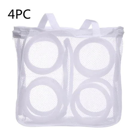 Machine Wash Shoes Magic Protective Mesh Bag 4Pc White - Shop at LoveMi