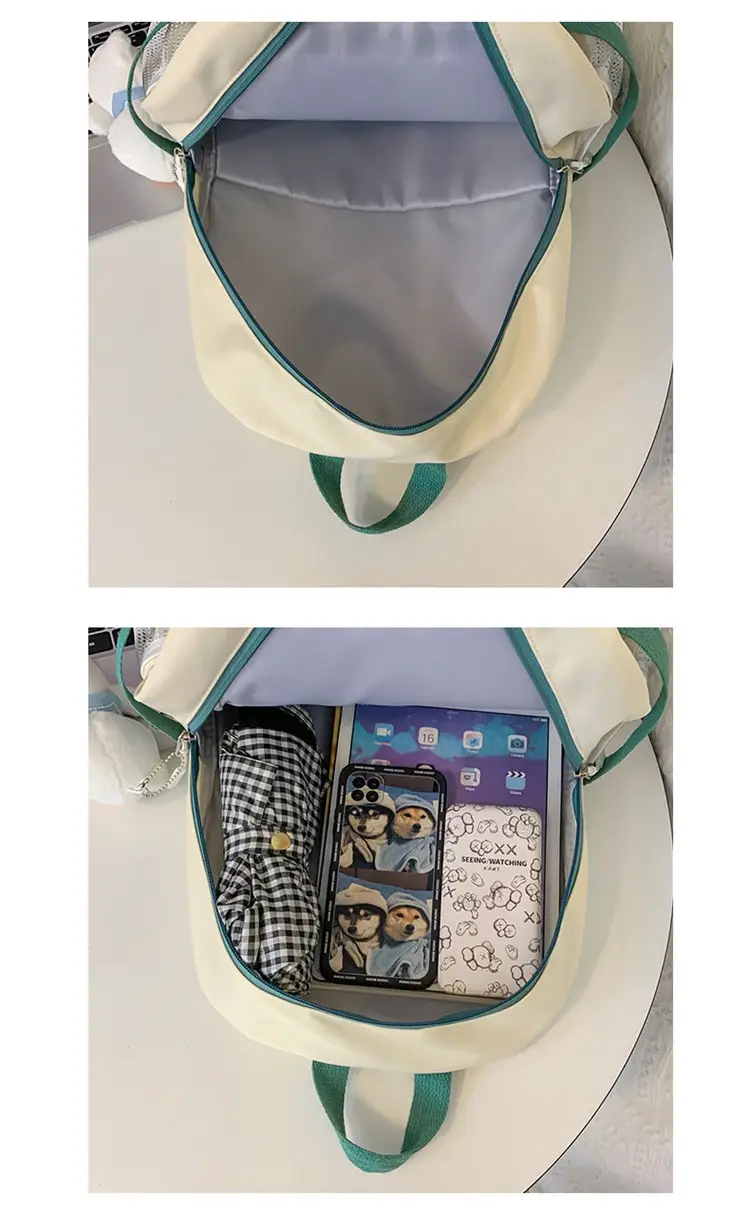 Large Capacity Student Backpack Stylish And Simple