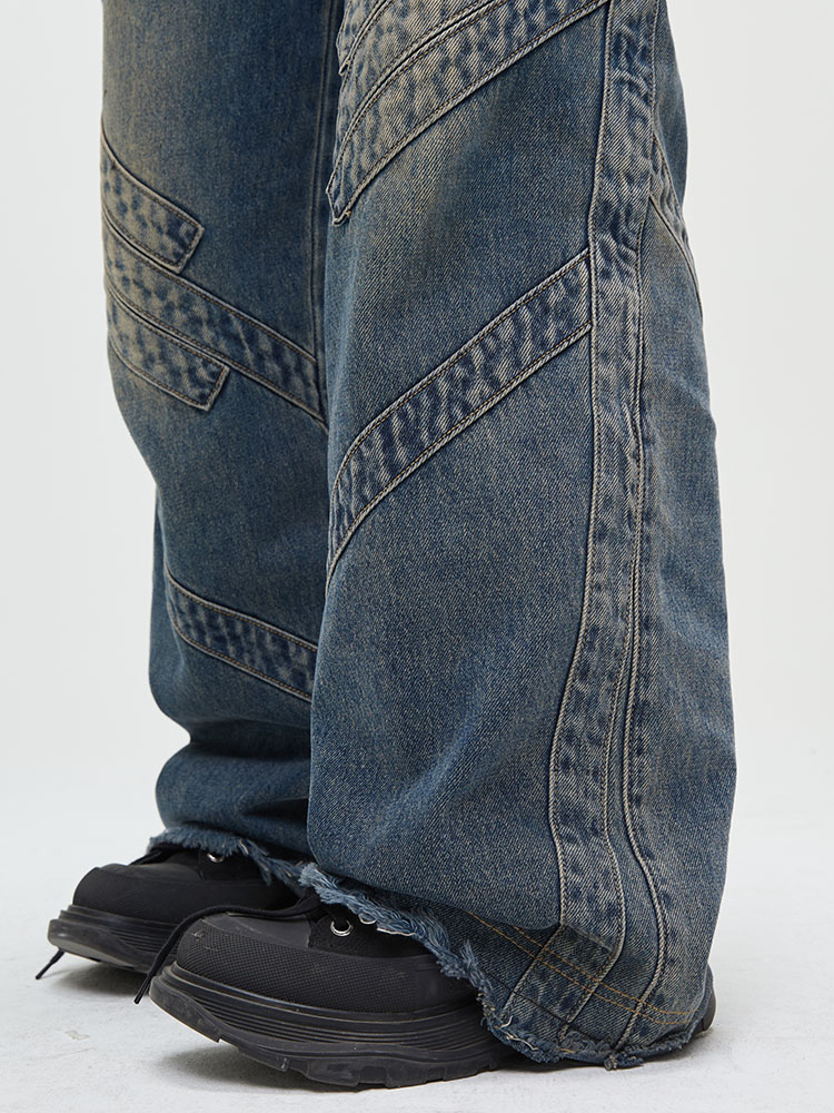 Title 5, Jeans tendance pour hommes Printemps et Automne...