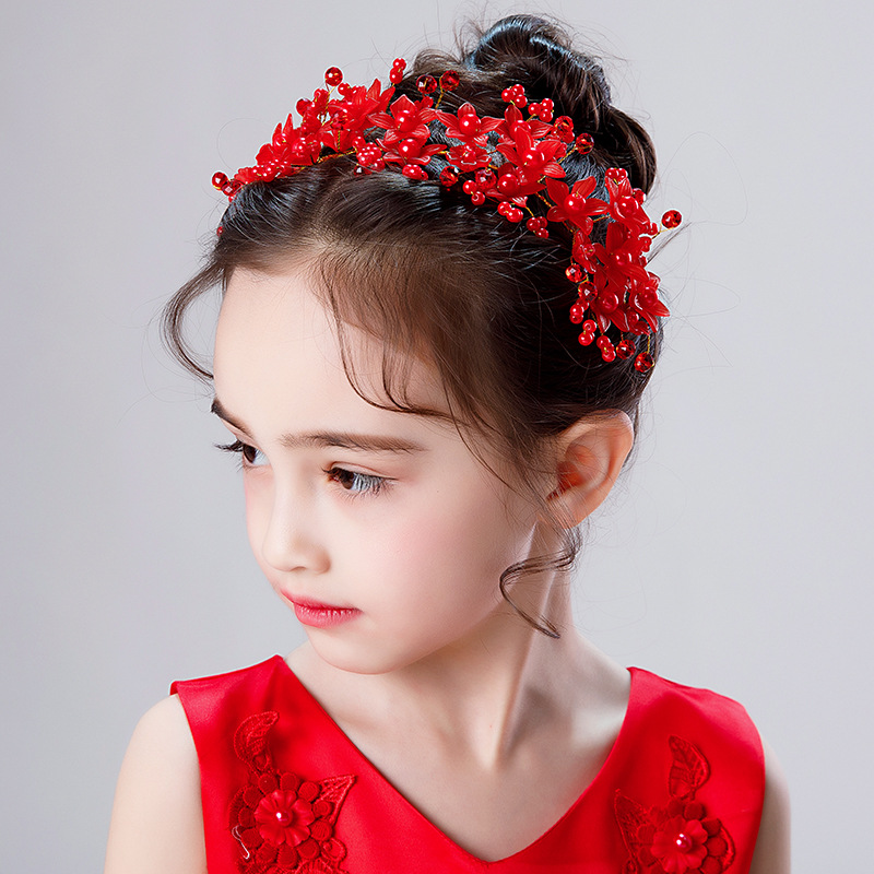 Title 1, Children Headwear Princess Crown Garland Headband