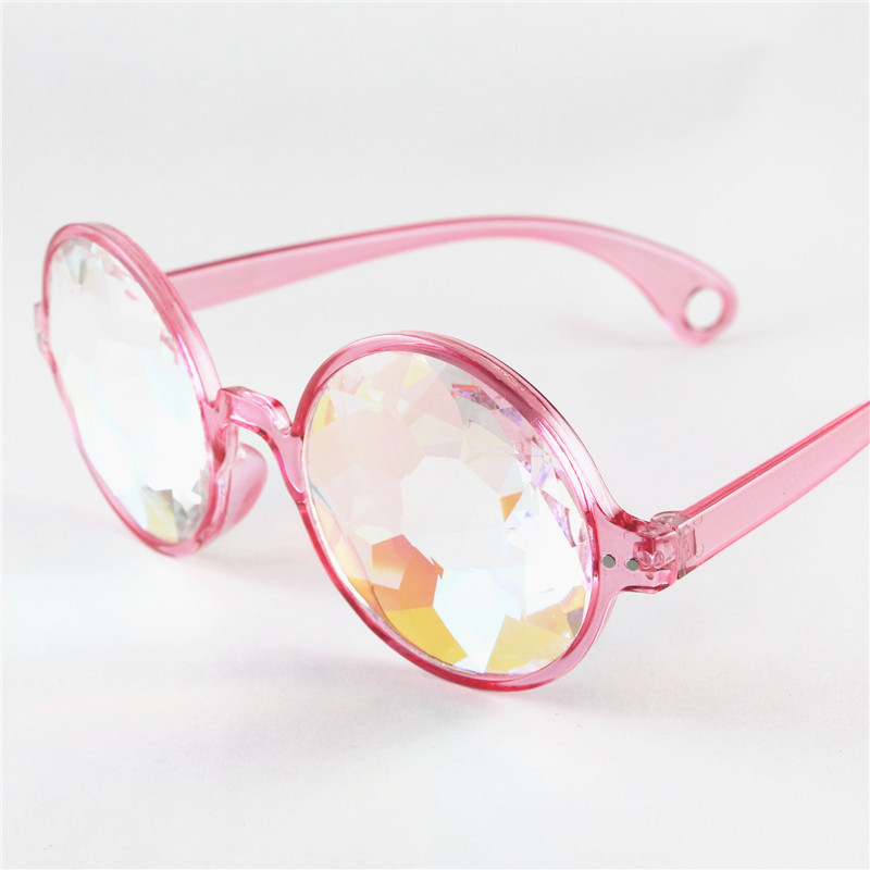 Title 4, Kaleidoscope Concert Sunglass Rainbow Edged Mos...