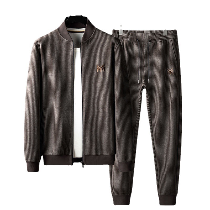 Sports Suit Men's New Casual Large Size Sportswear High-end