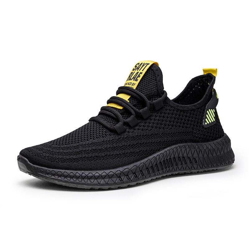 Title 3, Flying woven breathable mesh casual shoes