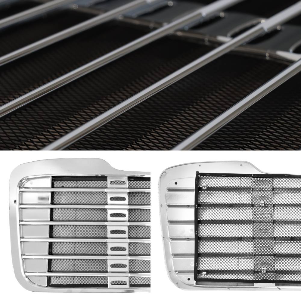 2003-2015 Freightliner M2 chrome grille replacement part product shot
