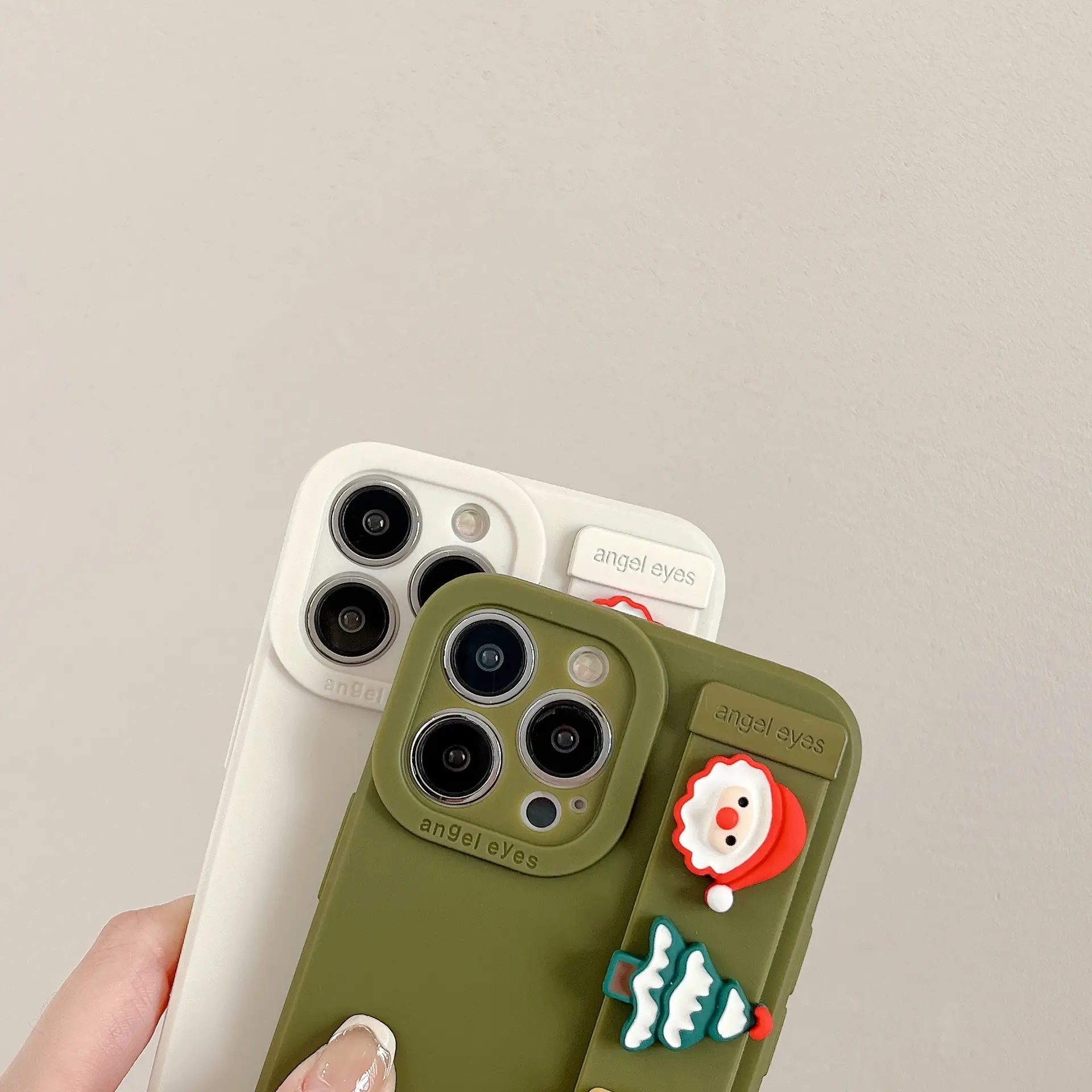 Christmas Doll Wristband Mobile Phone Case