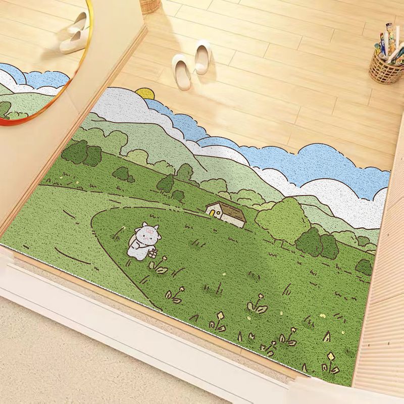 Pastoral Wind Rub Mud Rub Soil Mat Porch Can Be Tailored Wear-resistant Door Mat