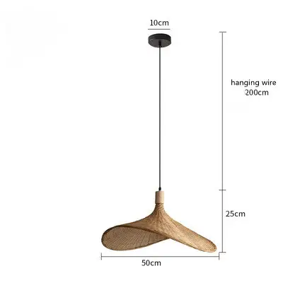Bamboo Chandelier New Japanese Style Lamps