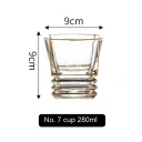 Gold Painting 7 No 280Ml Cup