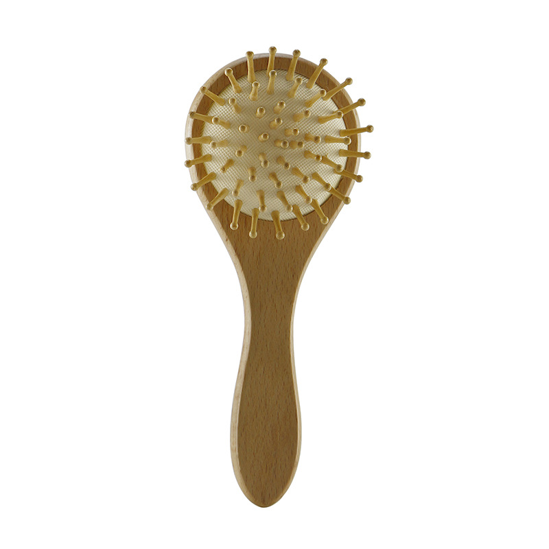 Round massage comb