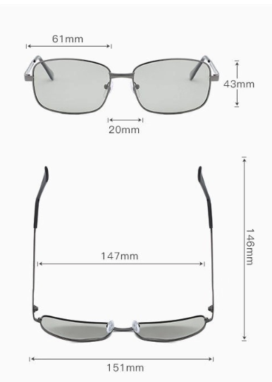 Title 8, Color changing day and night sunglasses