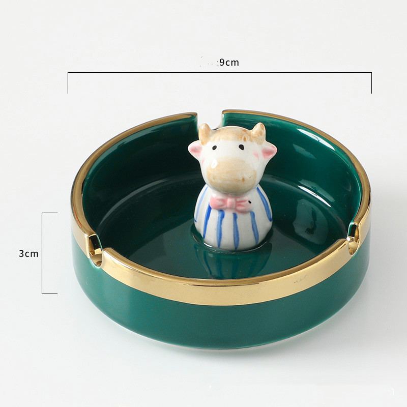 Creative Ceramic Ashtray Light Luxury Phnom Penh