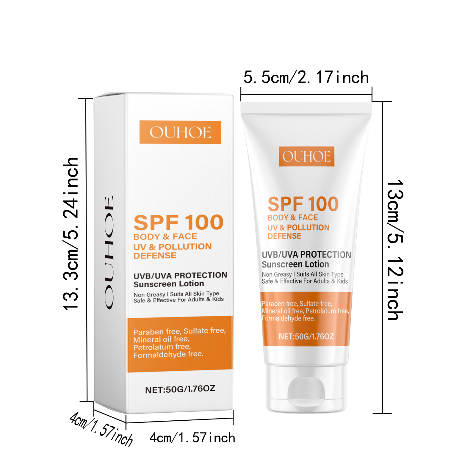 Firming Sunscreen Lotion 50g  1box — foto 2