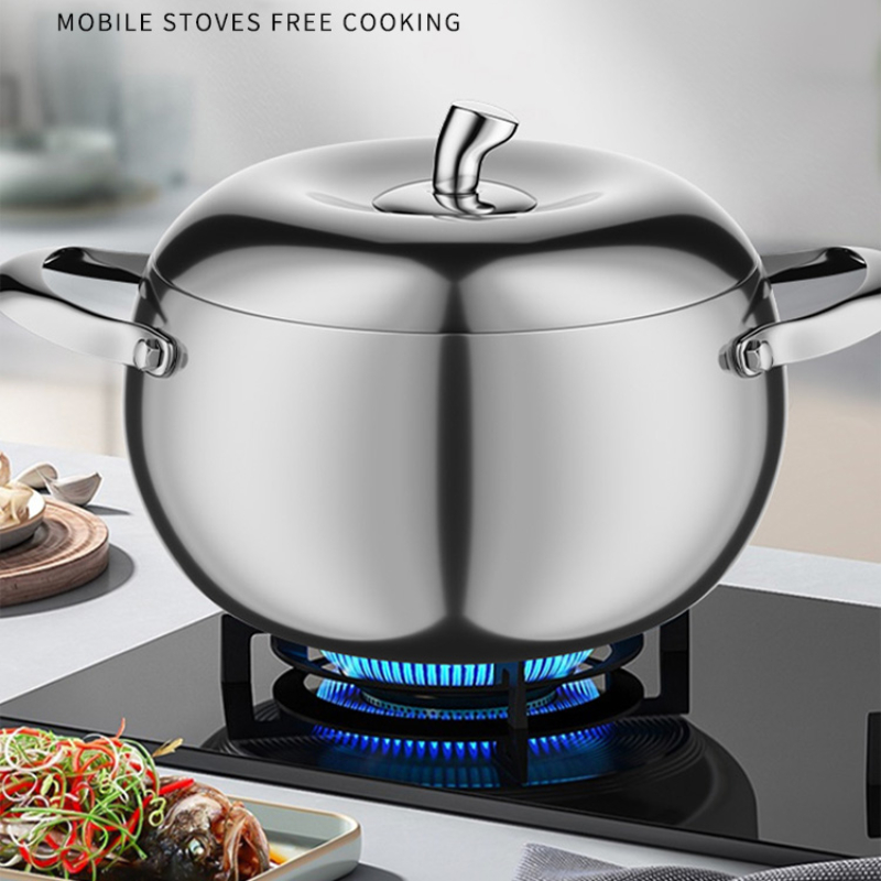 Title 1, Stainless Steel Pot Steamer With Lid Handle 3-L...