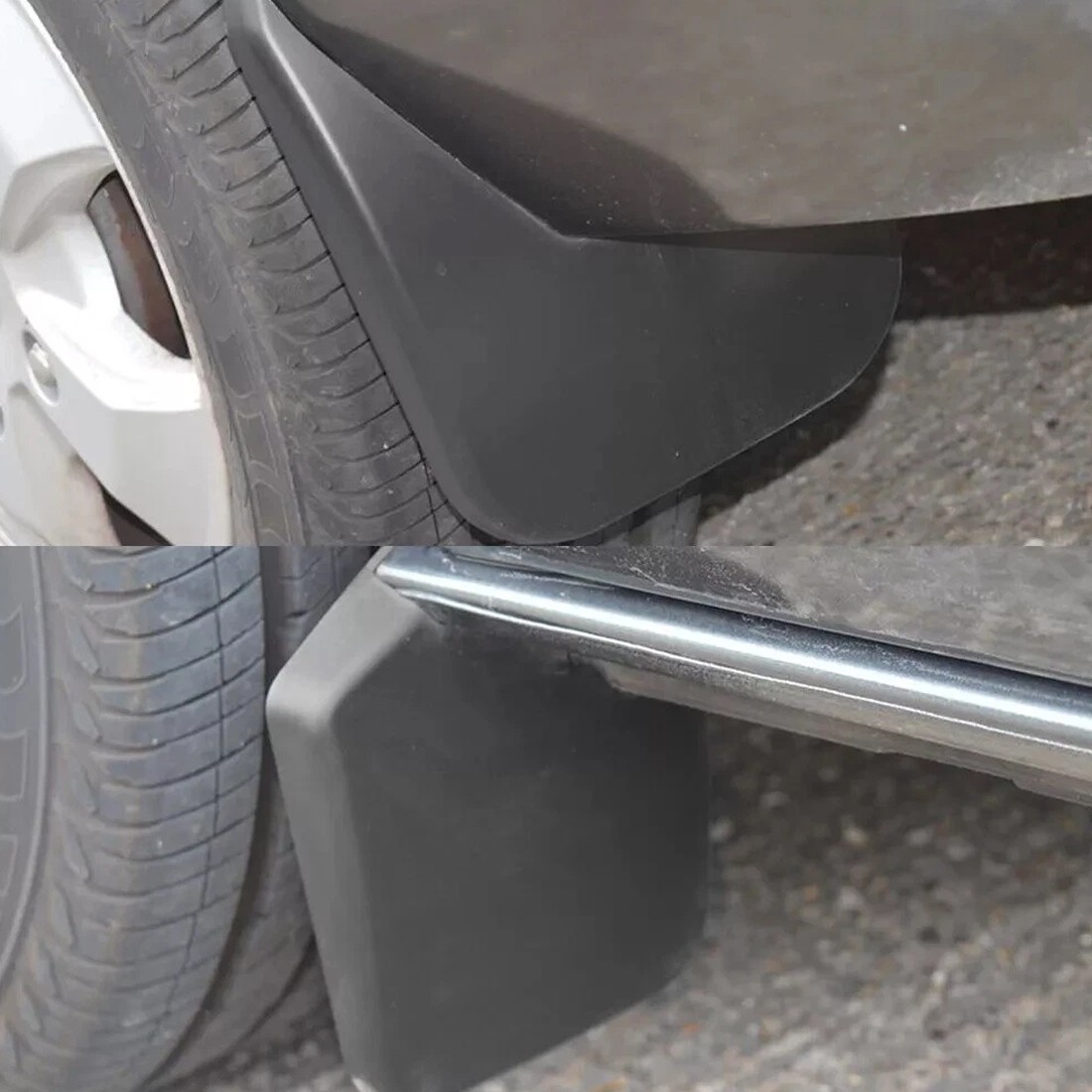 FOR FORD TRANSIT CUSTOM -ON FRONT AND REAR MUDFLAPS MUD FLAP - 4PCS SET — image 6