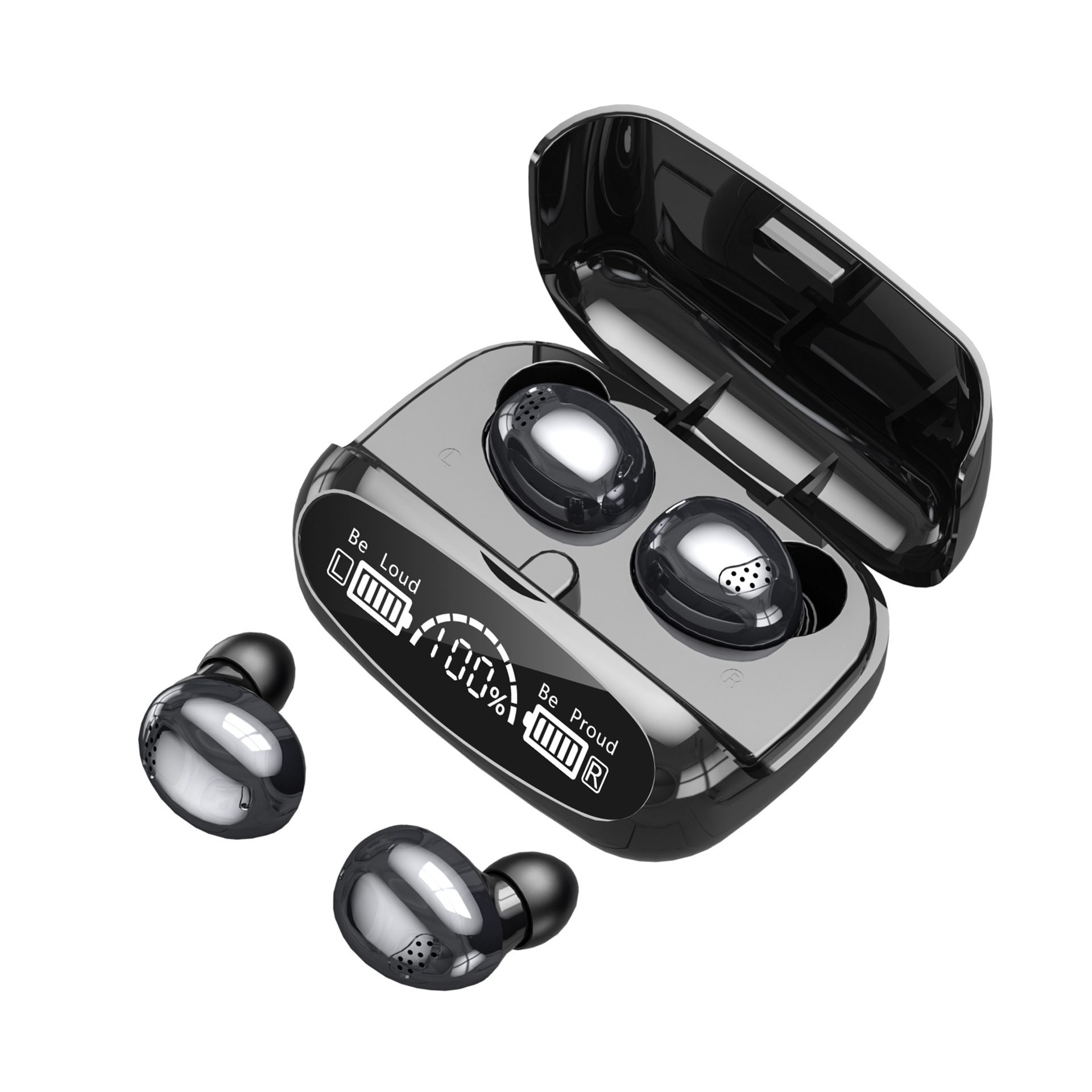 TWS Bluetooth Ohrhörer Wasserdicht Bluetooth 5.1 Headset Noise Cancelling Kabellos - Bild 8 von 9