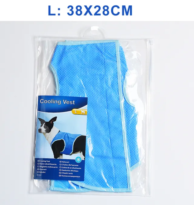 PVA Summer Dogs And Cats Clothes Cooling Vest Pet Supplies Blue - Shop at LoveMi