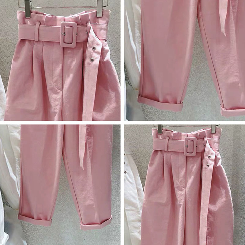 Loose And Simple Casual Pants With Temperament