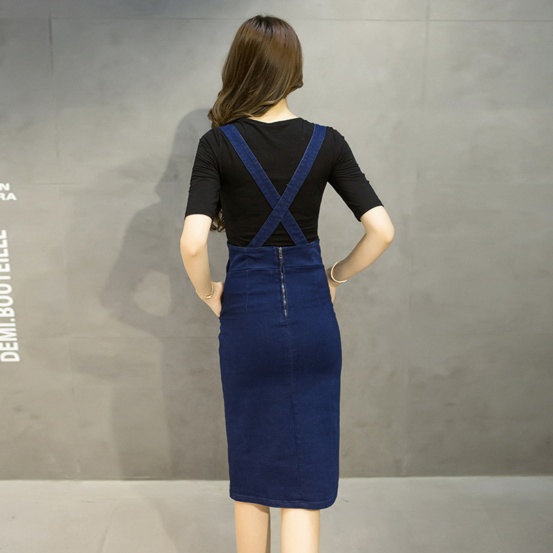 Slim Slim Mid-length Sling Bag Hip Skirt