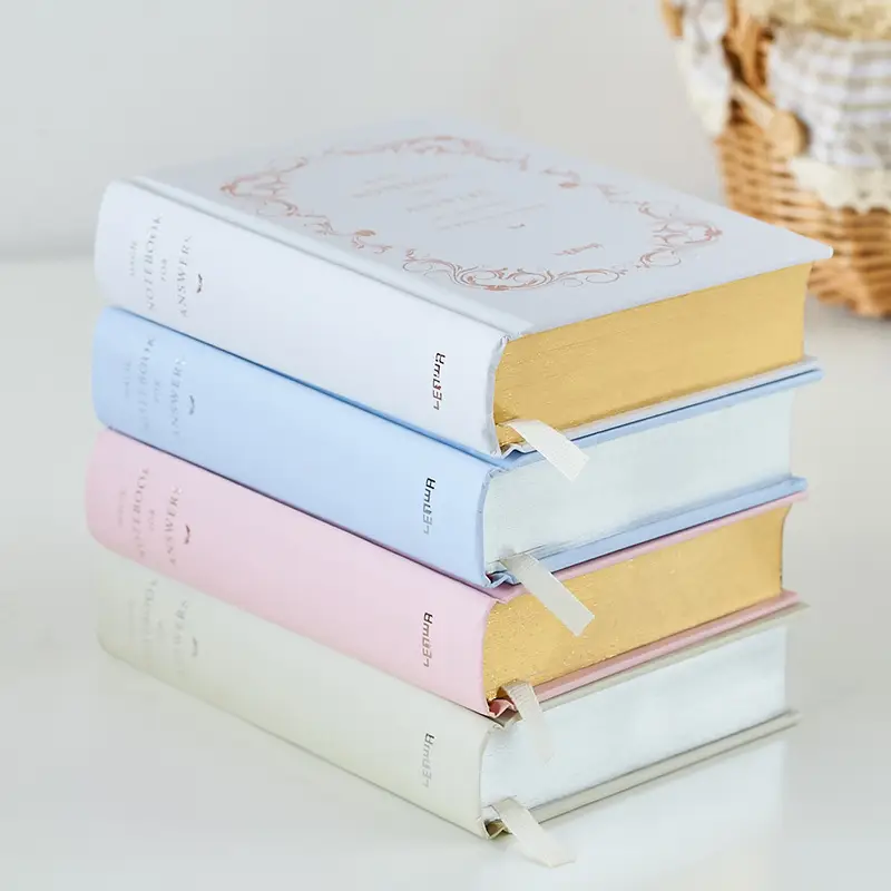 Hardcover Hardcover Super Thick 208 Answer Book Notebook