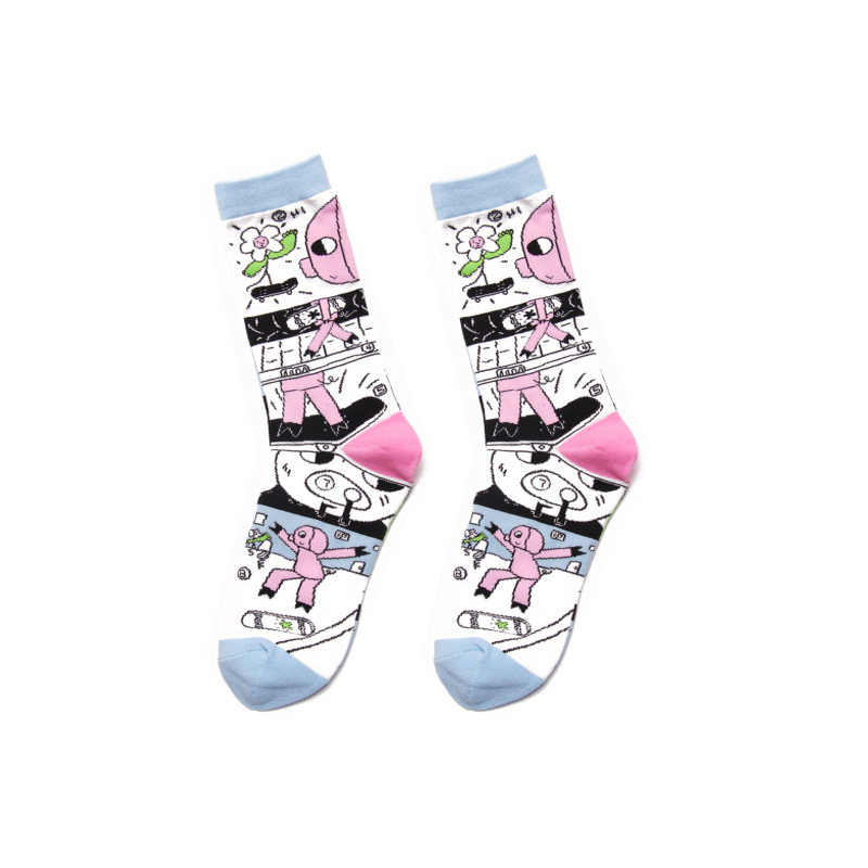 Middle Tube Nordic Creative Illustration Trend Matching