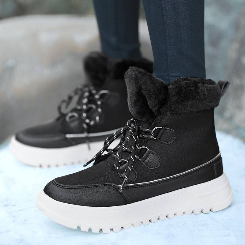 Title 4, Women Snow Boots With Velvet Warm And Non Slip