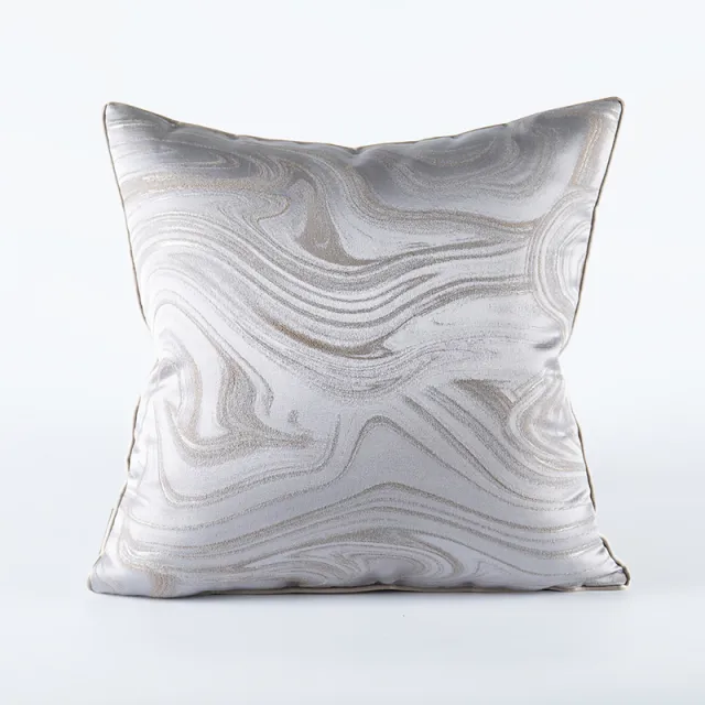 Simple Modern Luxury Style Throw Pillow Cushion Quicksand Ripple - Shop at LoveMi
