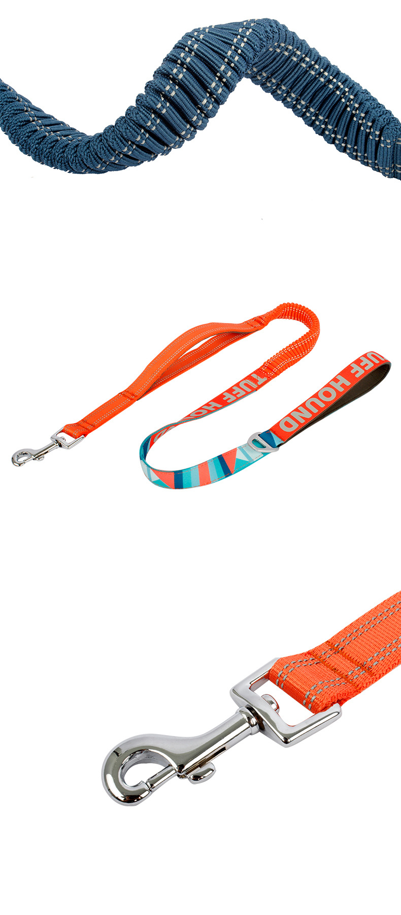 Title 5, Guia extensível para cães Tractor Pet Leash, re...