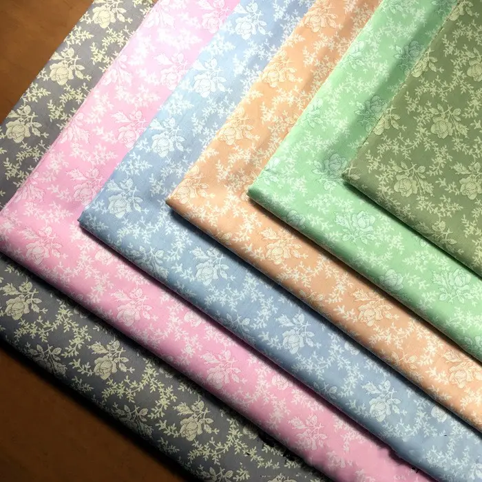 Floral Six Color Cotton Printed Fabric