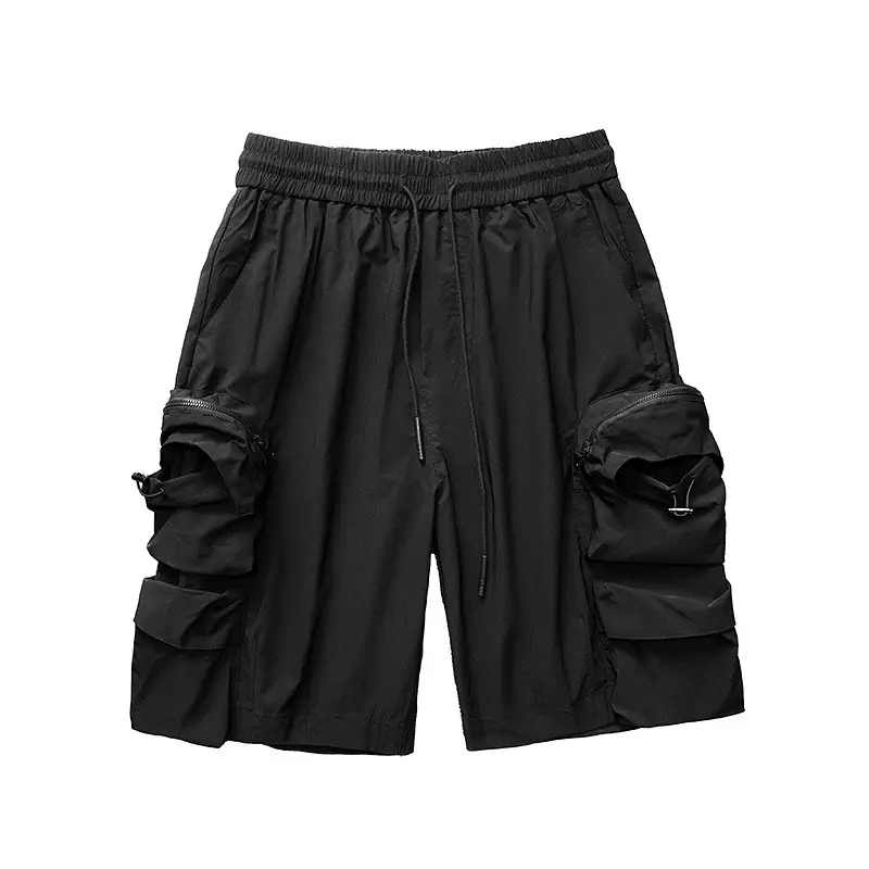 Retro National Tide Functional Wind Pants Ins