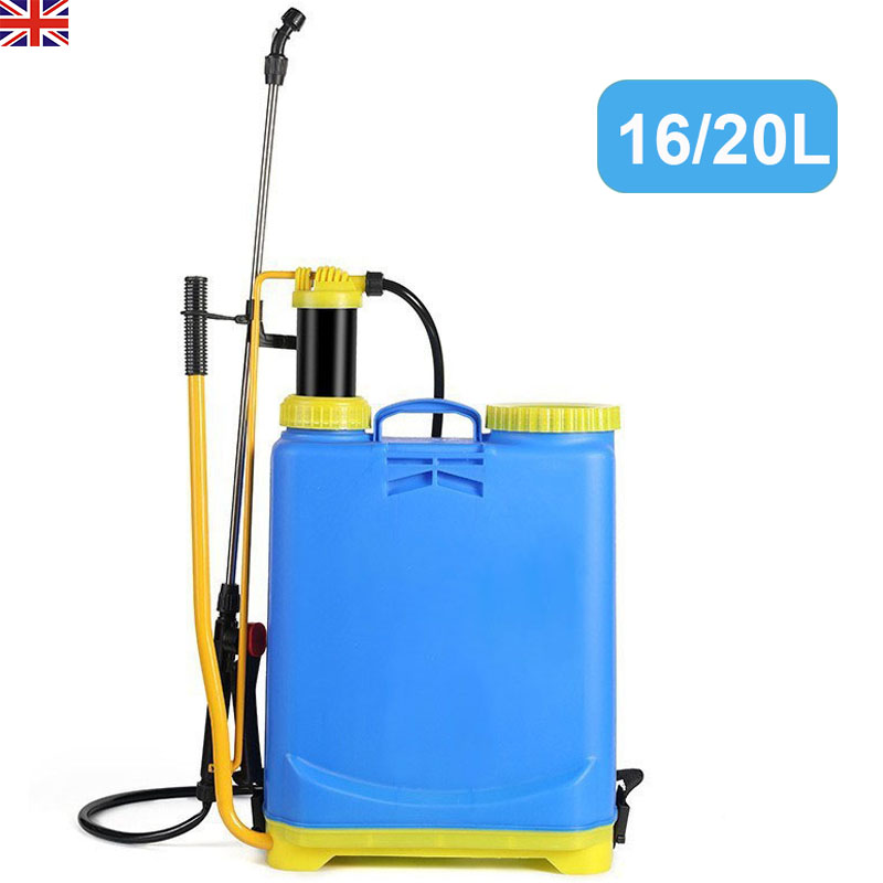 1620L Knapsack Sprayer Backpack Pressure Manual Garden Weed