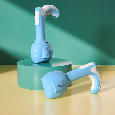 Pet Shoveling Excrement to Pick Up the Toilet