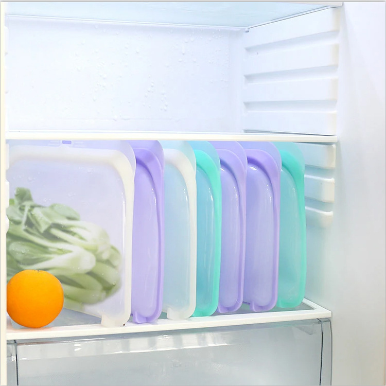 Title 5, Silicone Vacuum Sealed Food Storage Bag