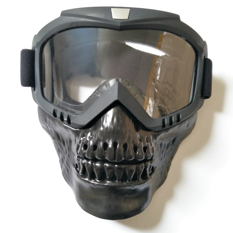 Title 4, Motor Outdoor Sport Demon Schedelmasker Bescher...