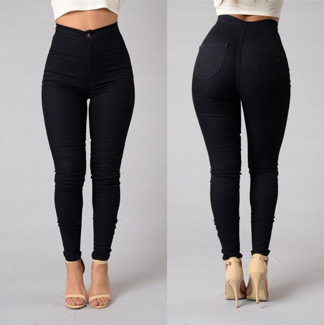 Title 9, Calça jeans feminina slim casual com stretch, s...