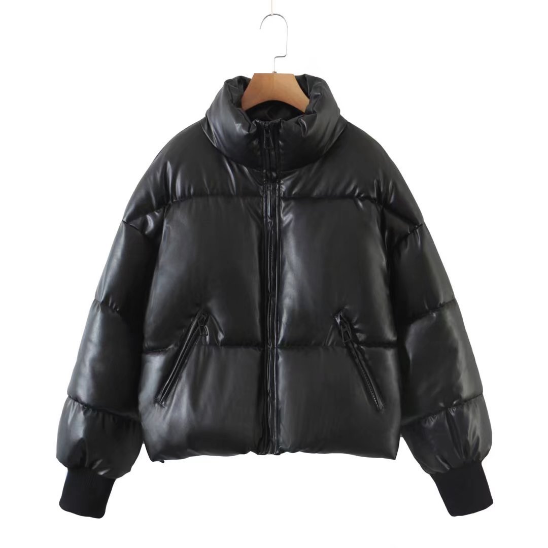 Women's Stand Collar Warm Padded Jacket
