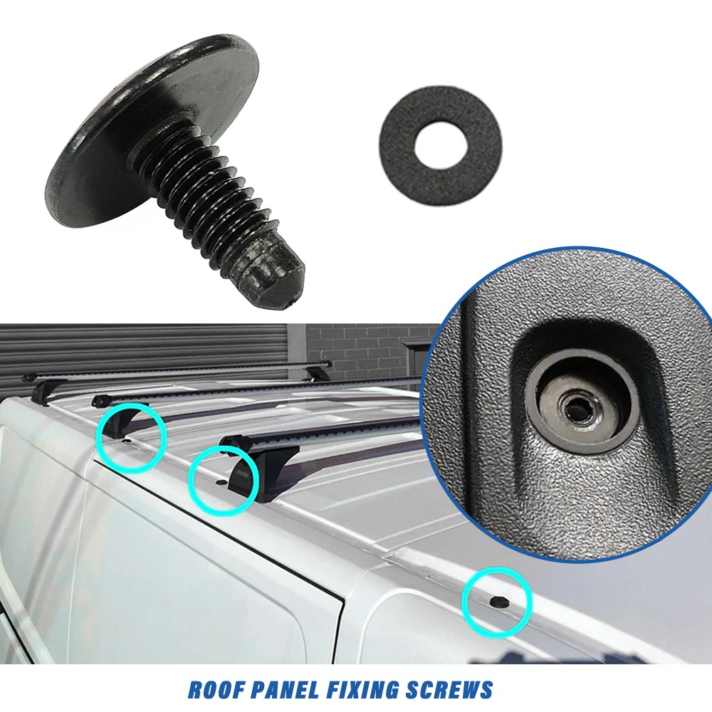 15x Blanking Screw Bolts for Roof Rack Holes Vauxhall Vivaro Renault Trafic — image 4
