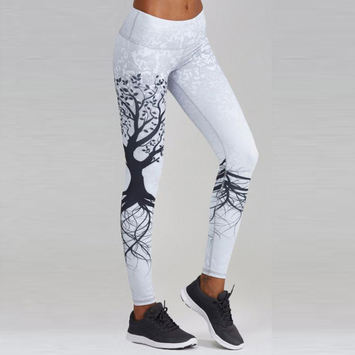 Women's Sports Yoga Pants Print Leggings 3 L - Shop at LoveMi