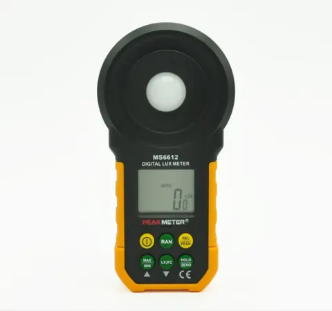 Huayi MS6612 Illuminance Meter Ambient Light Brightness Tester High