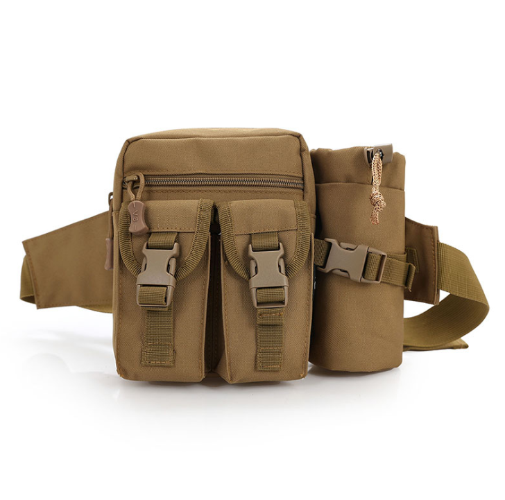 Camping Outdoor Waist Bag Tactical Nylon Waterproof Military Bag With Water Bottle Pockets For Traveling Riding Travel Hiking Climbing — foto 7