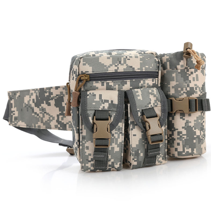 Camping Outdoor Waist Bag Tactical Nylon Waterproof Military Bag With Water Bottle Pockets For Traveling Riding Travel Hiking Climbing — foto 6