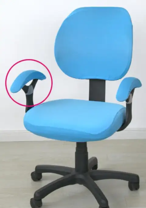 Office Chair Cover with Armrest Dining for Decoration