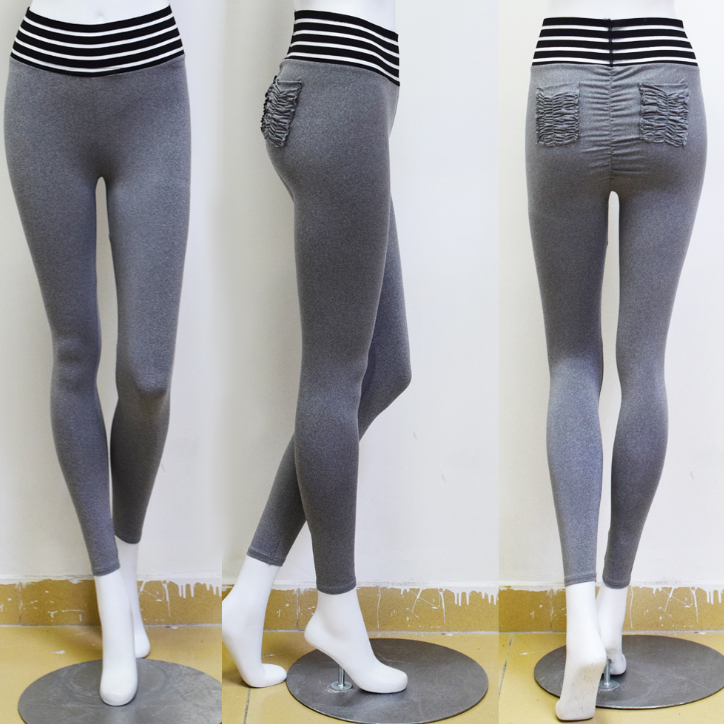 Cozy PlushX Compression Fitness Leggings Gray - Shop at LoveMi