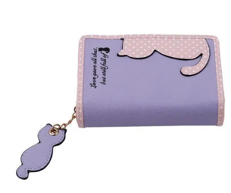 Daisy Dee Cat Purse Purple - Shop at LoveMi