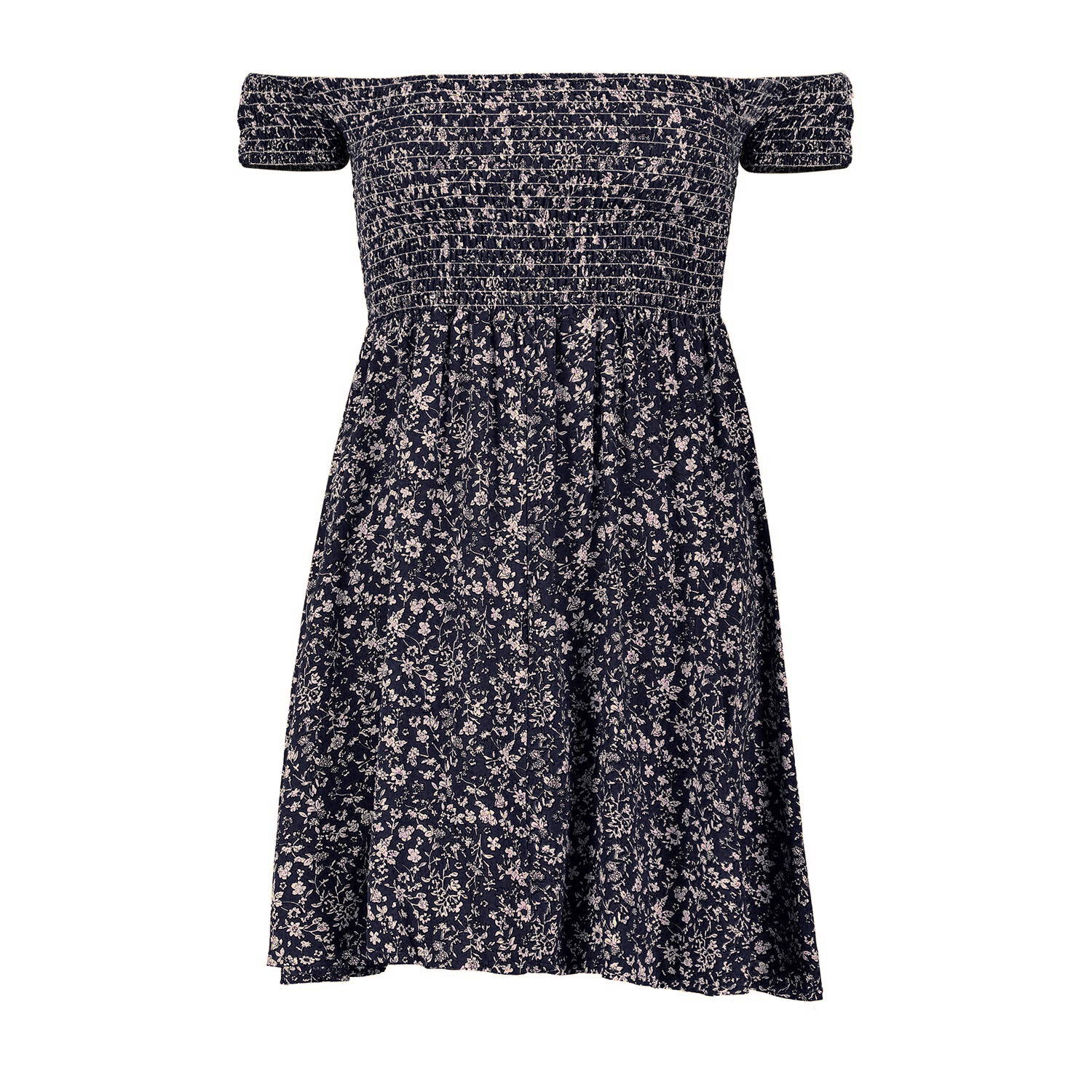 USA SIZE Small Floral Sexy Wrap Printed Short Skirt Off Shoulder Printed Print Dress