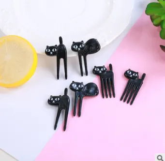 Black Cat Fruit Fork
