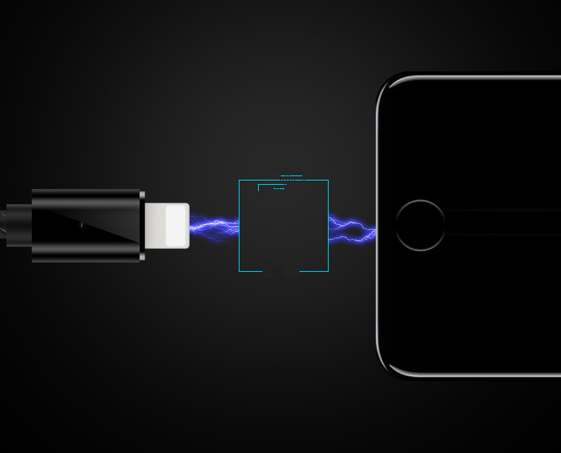 Compatible with Apple , Magnetic data line