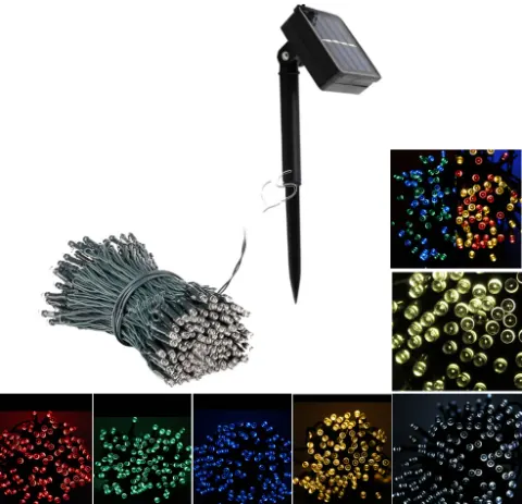 Christmas Lights Garden Led Solar String