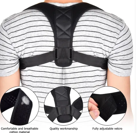 Adjustable Posture Corrector Back Support Strap Brace Shoulder Spine Support Lumbar Posture Orthopedic Belt – image 9