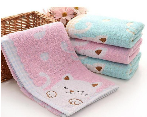 Cute Kitty Cotton Hand Towel — foto 5